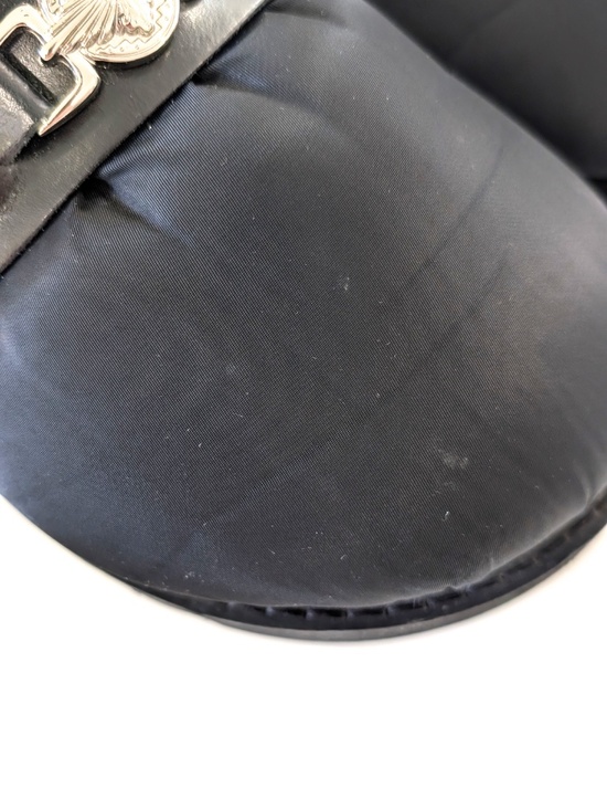Toga Virilis Black Nylon Mules Mens Size 10 44 Western Hardware Portugal AJ1292 main image 10